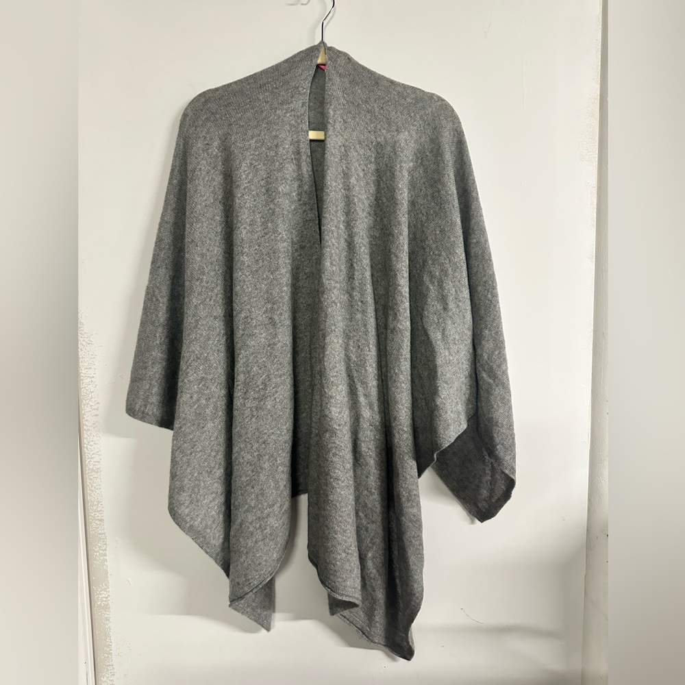 Lilly Pulitzer Terri Cashmere Wrap: Heathered Foggy Grey